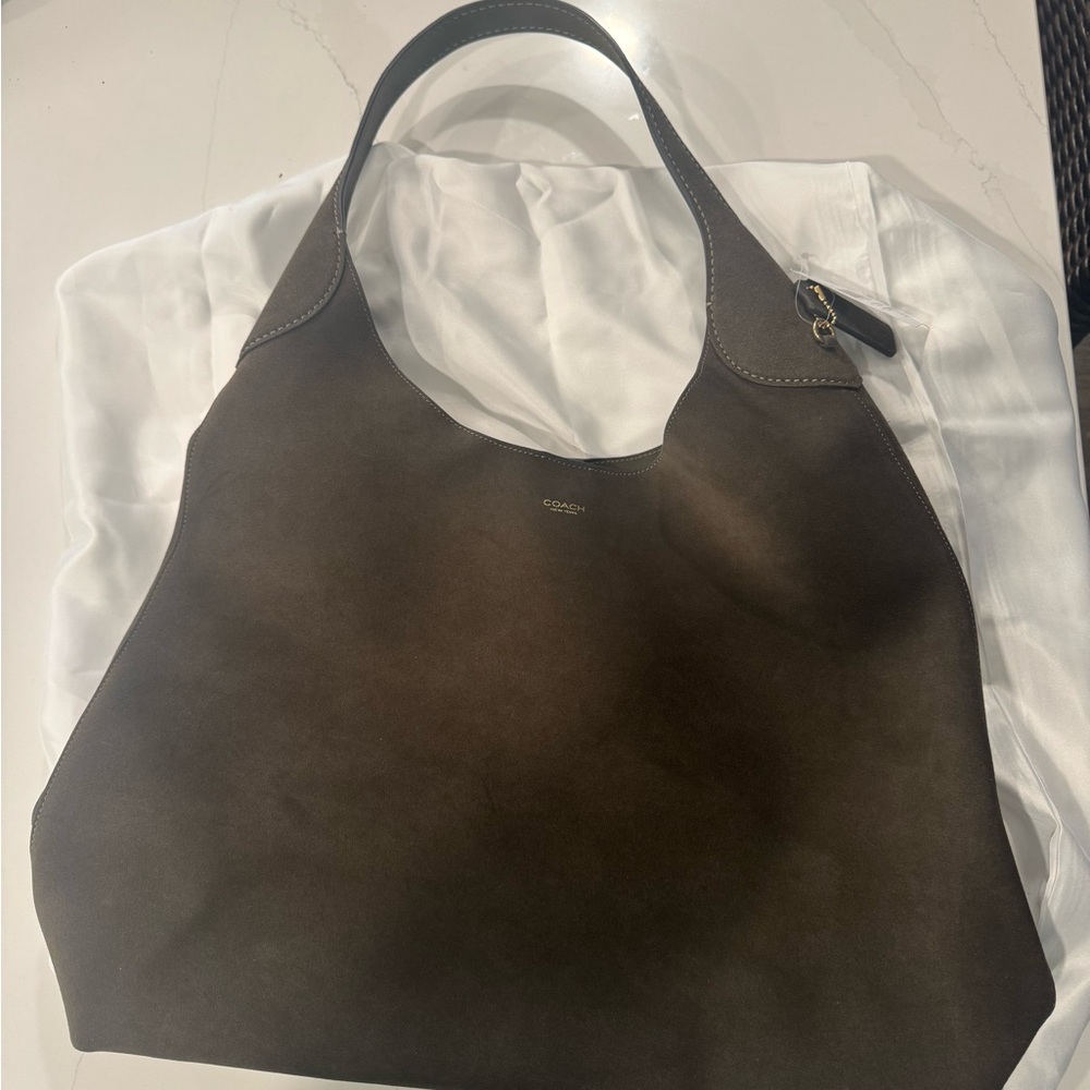 Coach Dark Brown Hobo Bag